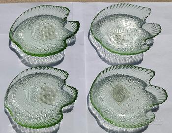 Set 4+1 Piatti Pesce Vintage 