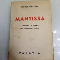 Mantissa Letture Latine con traduzione di Terzaghi