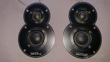 2 altoparlanti unita' medio-alta Esb Uma 700 hifi