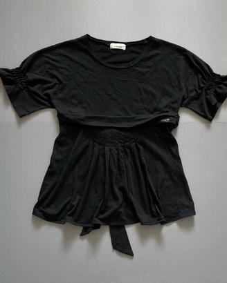 Pinko ragazza/bambina maglietta nera