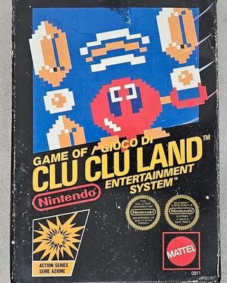 Clu Clu Land versione Mattel Nintendo