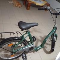  2 bici uguali misura 20 colore verde 