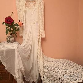 abito sposaSet Sposa Vintage Alta Sartoria (1993)
