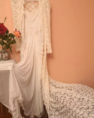 abito sposaSet Sposa Vintage Alta Sartoria (1993)