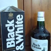 Black&White Scotch Whisky anni 70 - "da litri 2"