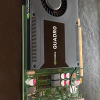 SCHEDA GRAFICA NVIDIA QUADRO K2000D 2 GB GDRR5