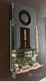 SCHEDA GRAFICA NVIDIA QUADRO K2000D 2 GB GDRR5