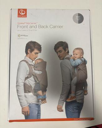 Marsupio Stokke MyCarrier Front and Back