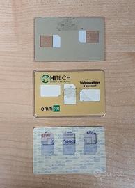Kit 3 Raccoglitori Porta SIM