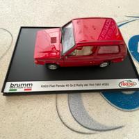 K003 MODELLINO FIAT PANDA 45 GR.2 RALLY DEI VINI 1
