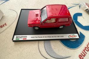 K003 MODELLINO FIAT PANDA 45 GR.2 RALLY DEI VINI 1