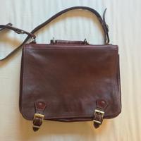 Borsa in pelle luigi benetton come nuova