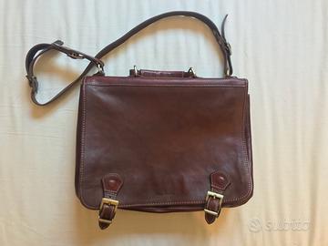 Borsa in pelle luigi benetton come nuova