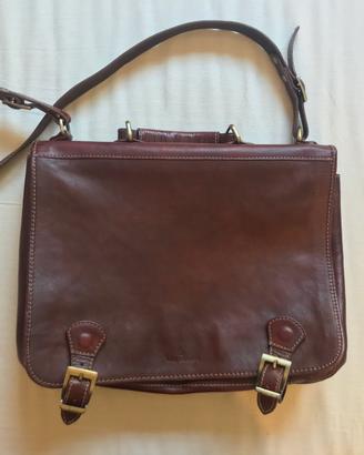 Borsa in pelle luigi benetton come nuova