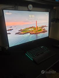 OLED 4k 240hz 31.5" MSI gaming monitor, true black