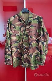 Giacca mimetica vintage dell'esercito britannico