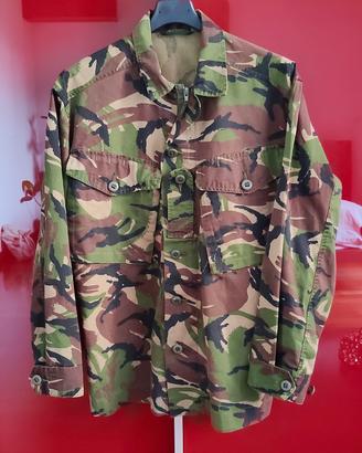 Giacca mimetica vintage dell'esercito britannico