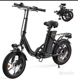 nuova bici elettrica in scatola 📦