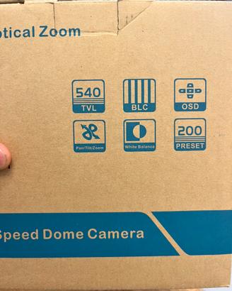 Telecamera fissa 360gradi