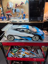 serpent srx8 gt tqi tq 1/8 pista on road 