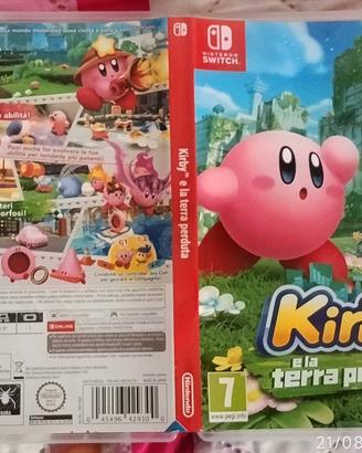 Kirby e la terra perduta Nintendo switch 