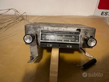 Autoradio anni '60 becker.
