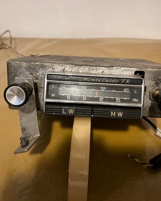 Autoradio anni '60 becker.
