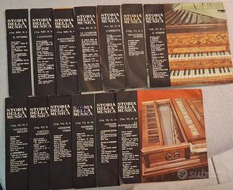 Lotto 13 vinili Storia della musica Fabbri Editori