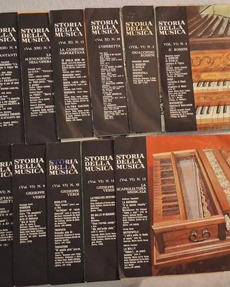 Lotto 13 vinili Storia della musica Fabbri Editori