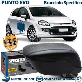 Bracciolo Per Fiat Punto Evo SPECIFICO in Pelle