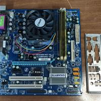 Scheda madre Gigabyte GA-M61PME-S2 + cpu AMD + ram