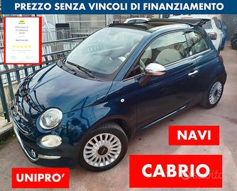FIAT500 CABRIO* PREZZO VERO *UNIPRO- QUADRO DIGITA