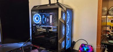 Case H500m + AIO 360 + 4 fan corsair + altro