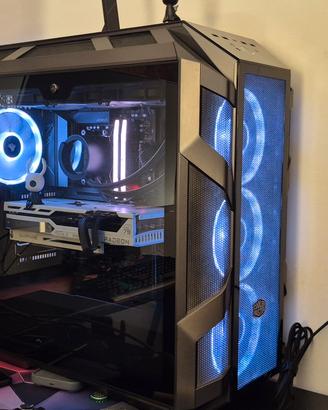 Case H500m + AIO 360 + 4 fan corsair + altro