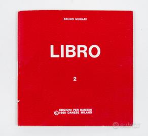 Bruno Munari Danese Milano PRELIBRO n.2 del 1980