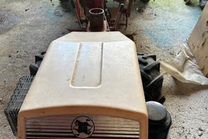 Motocoltivatore con carrello ribaltabile