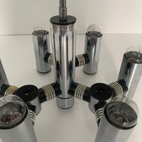 Lampada Targetti anni 70 cromata