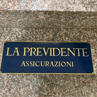 Targa storica La Previdente Assicurazioni