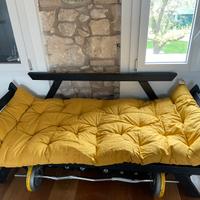Divano stile scandinavo tramutabile in letto