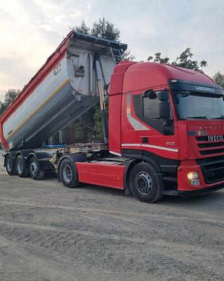 IVECO STRALIS 500 + SEMIRIMORCHIO MENCI