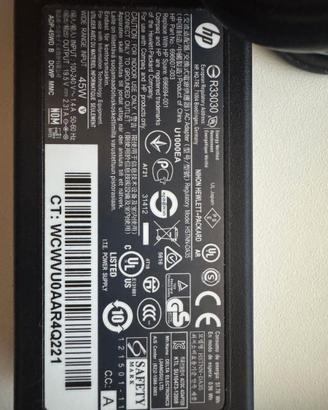 Alimentatore Computer Portatile serie HP U1000EA
