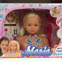 Testa per acconciatura