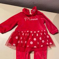 Vestitino bambina Minnie Disney NUOVO