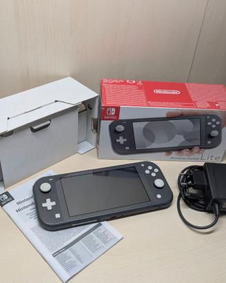Console Nintendo Switch Lite Grey Cib Serial Match