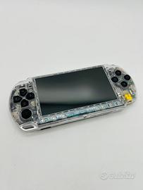Sony PSP 2004 Bianca Trasparente Personalizzata