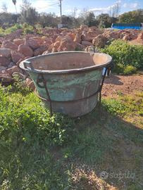 Caldaro antico in rame