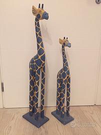 Giraffe in legno