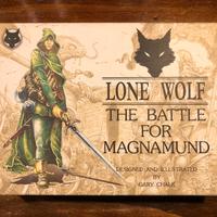 Lupo Solitario Lone Wolf Battle for Magnamund