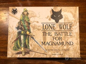 Lupo Solitario Lone Wolf Battle for Magnamund