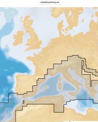 NAVIONICS + XL9. 43XG MEDITERRANEO AND BLACK SEA